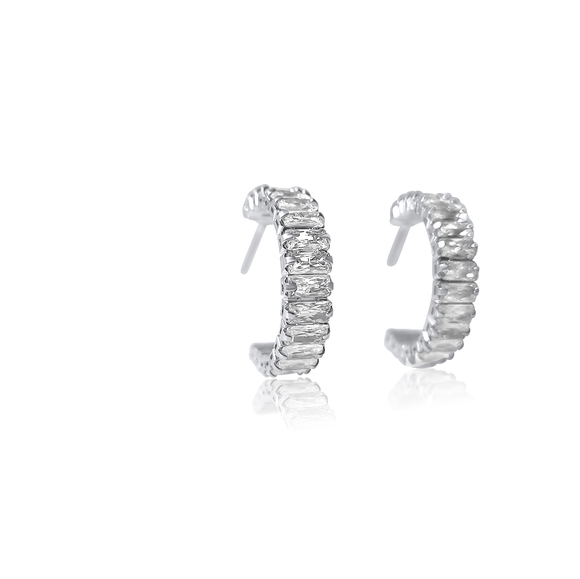 Nola Silver Earring - Picture 3 of 5